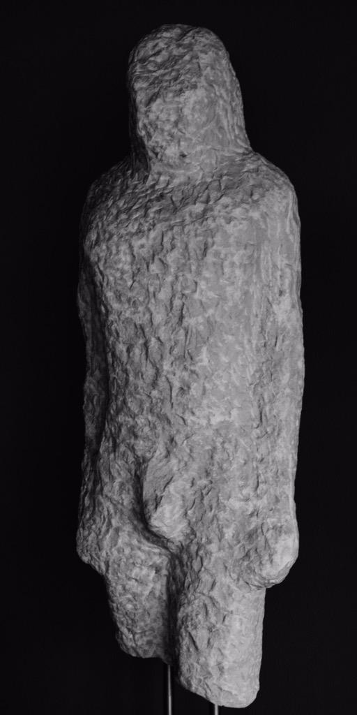 This image has an empty alt attribute; its file name is unfinishedkouros.jpeg